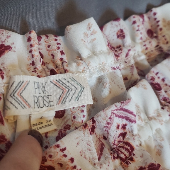 Pink Rose top - Picture 2 of 4